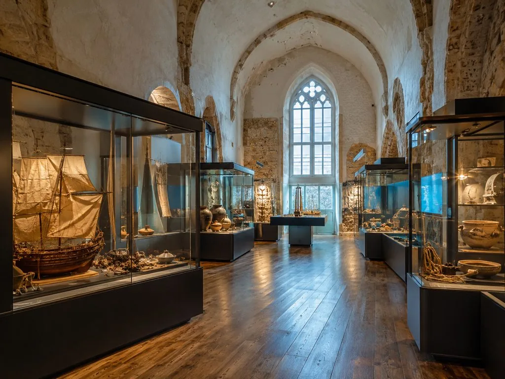 Eine Galerie im Mus&eacute;e d&rsquo;histoire de Nantes